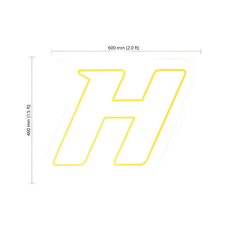 Haltech Haltech Neon Sign 600mm x 460mm - EU Plug | races-shop.com