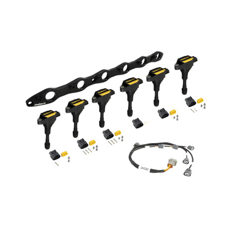 Haltech Haltech R35 Coil Bracket Kit Nis RB20/25/26 + Coil/Conn/Harn | races-shop.com