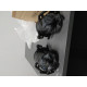 Outlet RACES fog light for BMW E60 E61 (for M package bumper), black-smoke DAMAGED | races-shop.com