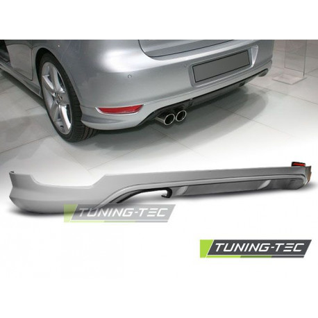 Outlet TUNING-TEC rear diffuser (Votex Style) for VW GOLF 6 DAMAGED | races-shop.com