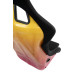 Sport seats without FIA approval Racing seat RACES Glitter Yellow - siz. L | races-shop.com