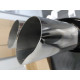 Outlet Muffler RACES 67, inlet 2" (51mm) SS304 DAMAGED | races-shop.com
