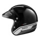 Open face helmets ECE open-face race helmet Sparco J-PRO, black/grey | races-shop.com