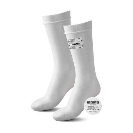 Underwear MOMO socks PRO FIA, white | races-shop.com
