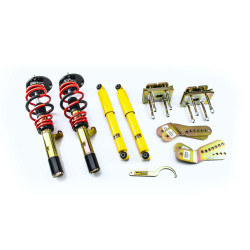 MTS STREET SERIES coilover kit for Volkswagen CADDY III Box Body/MPV (2K/2C) 03/04 - 05/15 (Gold)
