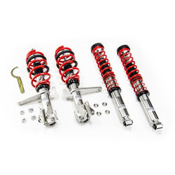 MTS STREET SERIES coilover kit for Audi 80 B3 Saloon (89/8A) 06/86 - 10/91 (Inox)