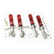 MTS Technik komplet MTS STANCE SERIES coilover kit for Audi 80 B3 Saloon (89/8A) 06/86 - 10/91 (Inox) | races-shop.com