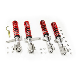 MTS STANCE SERIES coilover kit for Audi 80 B3 Saloon (89/8A) 06/86 - 10/91 (Inox)