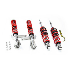 MTS STANCE SERIES coilover kit for Audi 80 B4 Avant (8C) 09/91 - 01/96 (Inox)