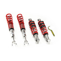 MTS STREET SERIES coilover kit for Audi A4 B5 (8D) 11/94 - 09/01 (Inox)