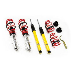 MTS STREET SERIES coilover kit for Alfa Romeo MITO (955) 08/08 - 10/18 (Inox)