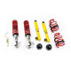 MTS Technik komplet MTS STREET SERIES coilover kit for Fiat CINQUECENTO (170) 07/91 - 07/99 (Inox) | races-shop.com
