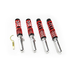 MTS STREET SERIES coilover kit for Porsche BOXSTER (986) 09/96 - 12/04 (Inox)