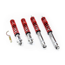 MTS COMFORT SERIES coilover kit for Seat TOLEDO I (1L) 05/91 - 03/99 (Inox)
