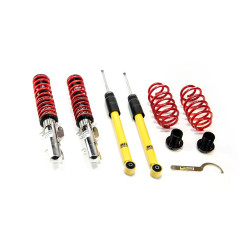 MTS COMFORT SERIES coilover kit for Audi A3 (8L) 09/96 - 05/03 (Inox)
