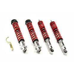 MTS COMFORT SERIES coilover kit for Seat CORDOBA (6K) 02/93 - 07/99 (Inox)