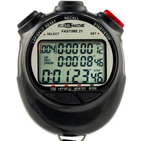 Outlet Professional stopwatch - digital Fastime 21 OPENED | races-shop.com