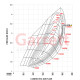 Complete Turbos Garrett 934076-5001S Turbocharger G-Series II G25-585, 0.49 A/R, Wastegated | races-shop.com