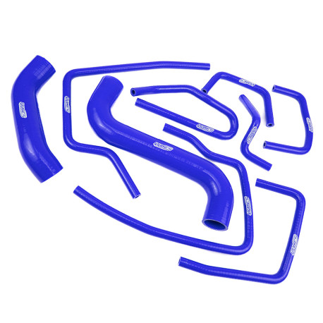 Silicone hoses for radiator - kits RACES Performance silicone coolant hose kit for Subaru Impreza WRX GD/GB/GG 2.0 EJ205 00-07 (9 pcs) | races-shop.com