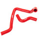 Silicone hoses for radiator - kits RACES Performance silicone coolant hose kit for Honda Civic EK 1.5/1.6 D15/D16 92-00 (2pcs) | races-shop.com