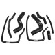 Silicone hoses for radiator - kits RACES Performance silicone coolant hose kit for Subaru Impreza GC8 WRX STI 2.0 EJ20K/EJ207 96-00 (8 pcs) | races-shop.com