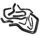 Silicone hoses for radiator - kits RACES Performance silicone coolant hose kit for Honda Civic EG 1.5/1.6 D15/D16 92-00 (9 pcs) | races-shop.com