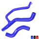 Silicone hoses for radiator - kits RACES Performance silicone coolant hose kit for Fiat Punto GT 1.4 (176B) 93-99 | races-shop.com