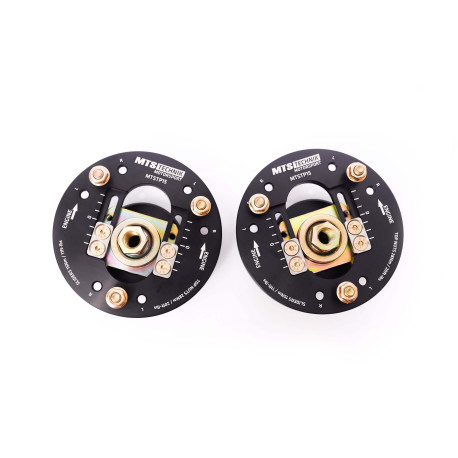 Camber Plates MTS adjustable camber / caster plates (front) for BMW 3 Touring (E30) 07/87 - 06/94 | races-shop.com