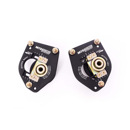 Camber Plates MTS adjustable camber / caster plates (front) for Fiat CINQUECENTO (170) 07/91 - 07/99 | races-shop.com