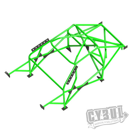 Rollcages and Rollbars CYBUL BMW E46 V6 roll cage, sedan | races-shop.com