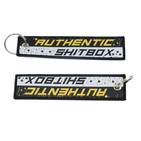 keychains RACES Jet tag keychain - Authentic ShitBox Black | races-shop.com