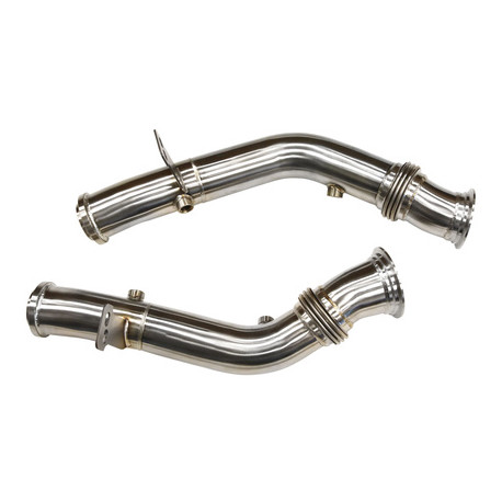 Down pipes and dump pipes Downpipe for Mercedes C43 3.0 Twin Turbo 2016-2019 | races-shop.com