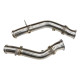 Down pipes and dump pipes Downpipe for Mercedes E43 3.0 Twin Turbo 2016-2019 | races-shop.com