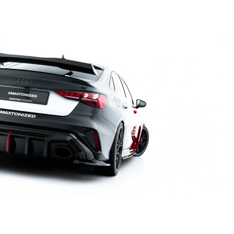 Body kit and visual accessories Rear Side Splitters V.1 Audi RS3 Sedan 8Y Facelift | races-shop.com