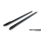 Body kit and visual accessories MAXTON DESIGN side skirts diffusers for BMW 740d xDrive M-pack / 740i xDrive M-Pack G70, glossy black, V2 | races-shop.com