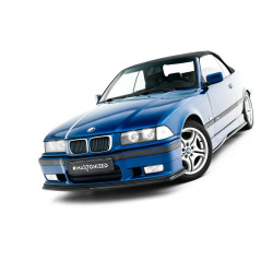 MAXTON DESIGN front splitter for BMW M3 / 3 M-Pack Coupe / Cabrio E36, glossy black, V3
