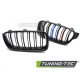 Body kit and visual accessories Grille Sport Double Bar for BMW F30 / F31 11-18 (Glossy Black Tri-Colour) | races-shop.com