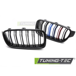 Grille Sport Double Bar for BMW F30 / F31 11-18 (Glossy Black Tri-Colour)