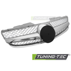Grille sport for MERCEDES SL R230 06-08 (Chrome)
