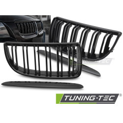 Grille sport for BMW E90 / E91 05-08 (Glossy Black Double Bar)