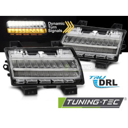 Front direction DRL SEQ for JEEP WRANGLER JL 18-23 (Chrome)