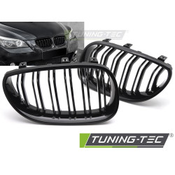 Grille Sport for BMW E60 / E61 03-10 (Glossy Black Double Bar)