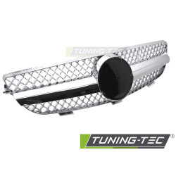 Grille sport for MERCEDES CLK W209 03-10 (Chrome)