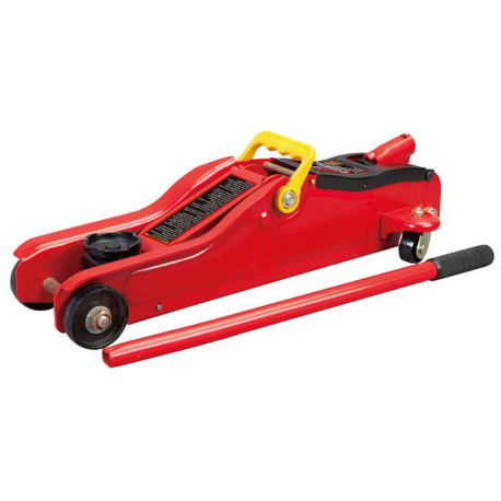 Jacks, stands and ramps RACES Low Profile (85mm) Hydraulic Trolley Jack 2T | races-shop.com