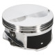 Engine parts JE Pistons Kit 350 SBC FLAT TOP B:4.030 | races-shop.com