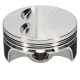 Engine parts SRP by JE Pistons Pro Kit 350 SBC FLAT TOP B:4.040 | races-shop.com