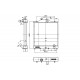 Racing radiators ALU radiator for Honda Civic 92-00 - Black | races-shop.com