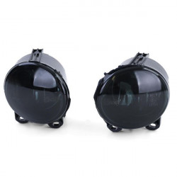 Clear glass fog lights black suitable for BMW E92 E93 F10 F11 F07 F22 INCOMPLETE