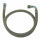 Outlet PTF stainless steel braided hose AN8 DAMAGED | races-shop.com