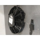 Outlet Universal electric fan SPAL 225mm - suction, 12V DAMAGED | races-shop.com